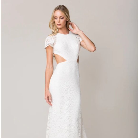 Sarah Seven; Orleans Lace; Ivory - Picture 1 of 5